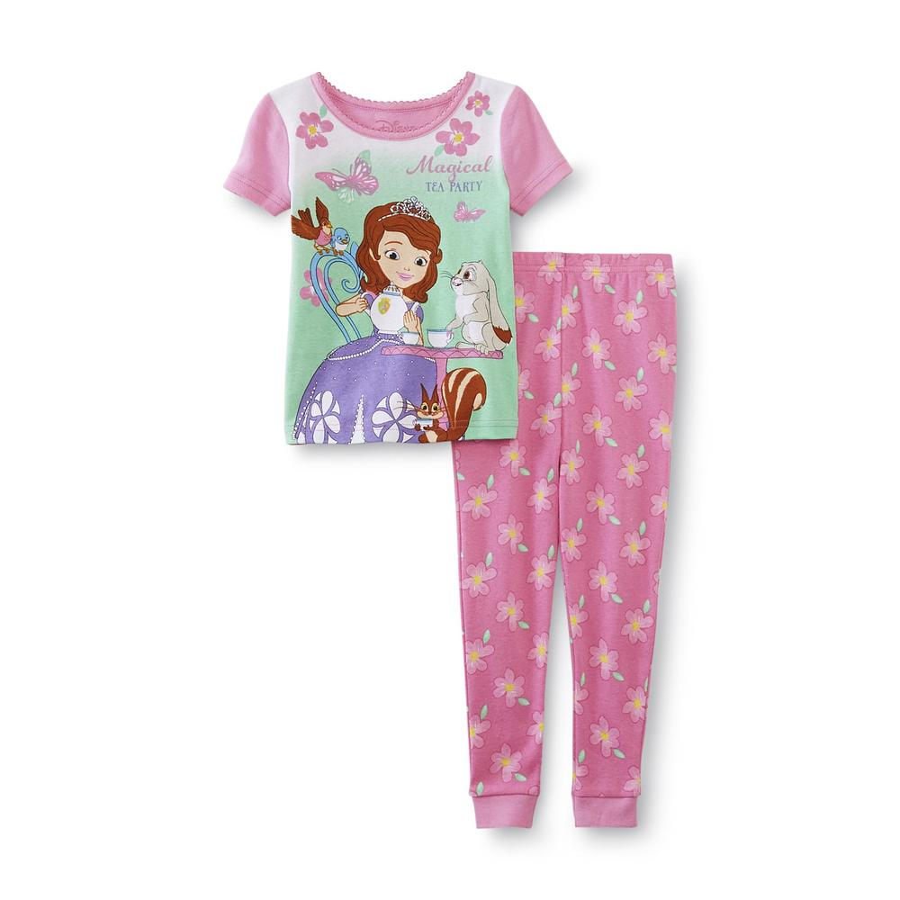 Disney Sofia the First & Doc McStuffins Toddler Girl's 2-Pairs Pajamas