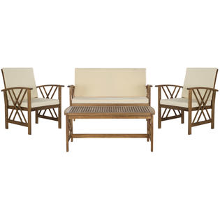 Safavieh Fontana 4 PC Outdoor Patio Set Safavieh Fontana 4 PC Outdoor Patio Set on Safavieh Outdoor Living Fontana id=73593