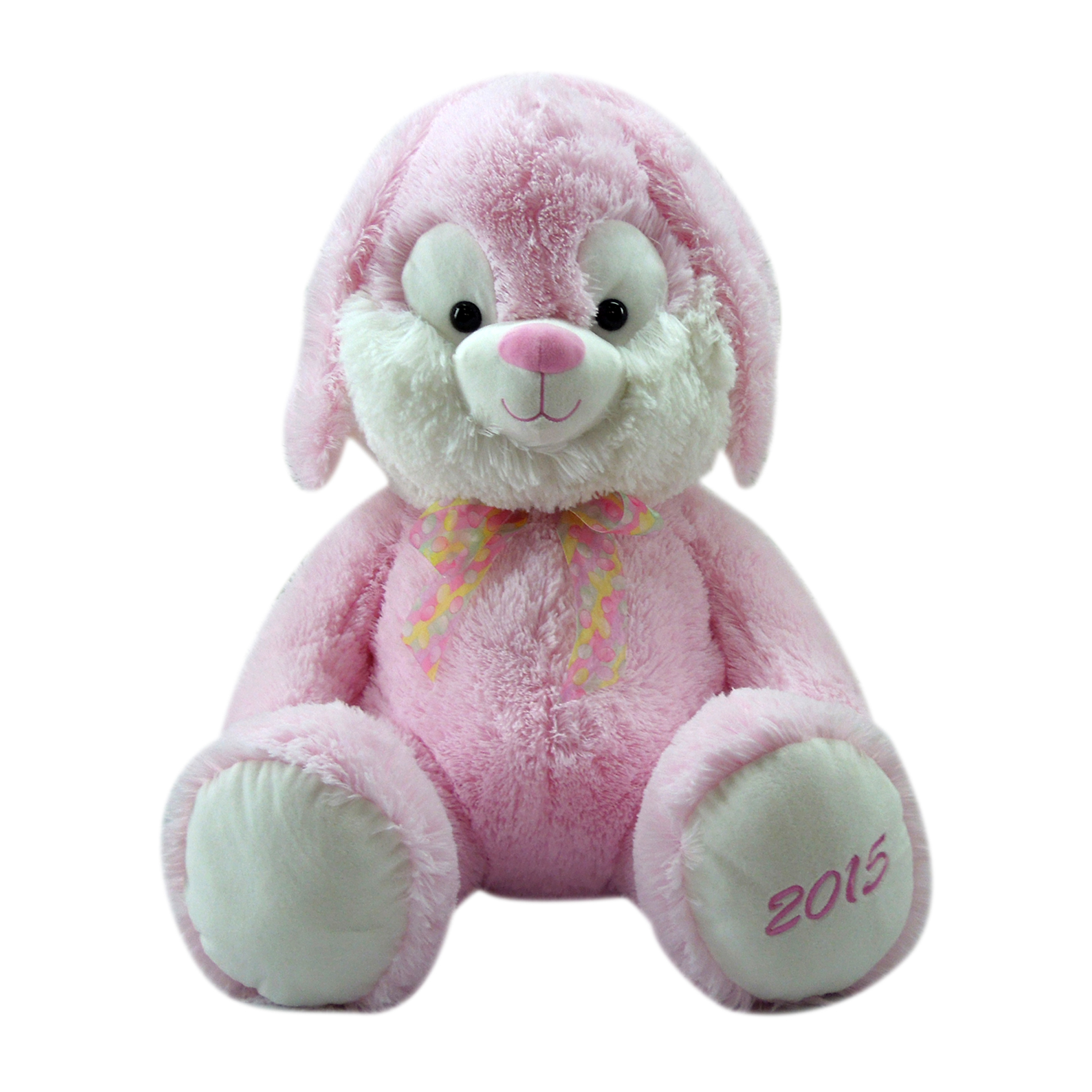 giant pink stuffed bunny
