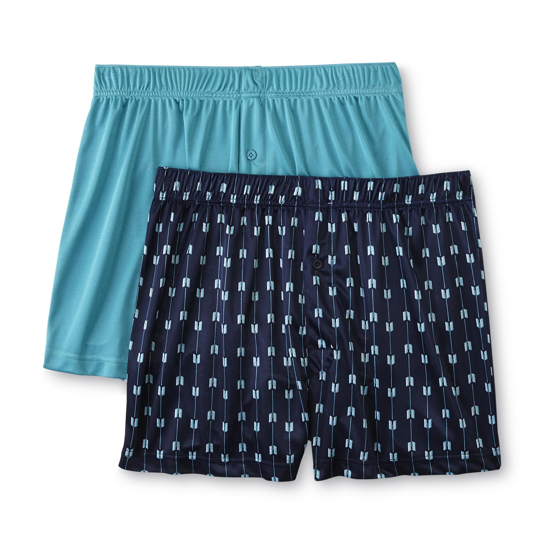 Joe Boxer Men's 2Pack Micro Knit Boxer Shorts