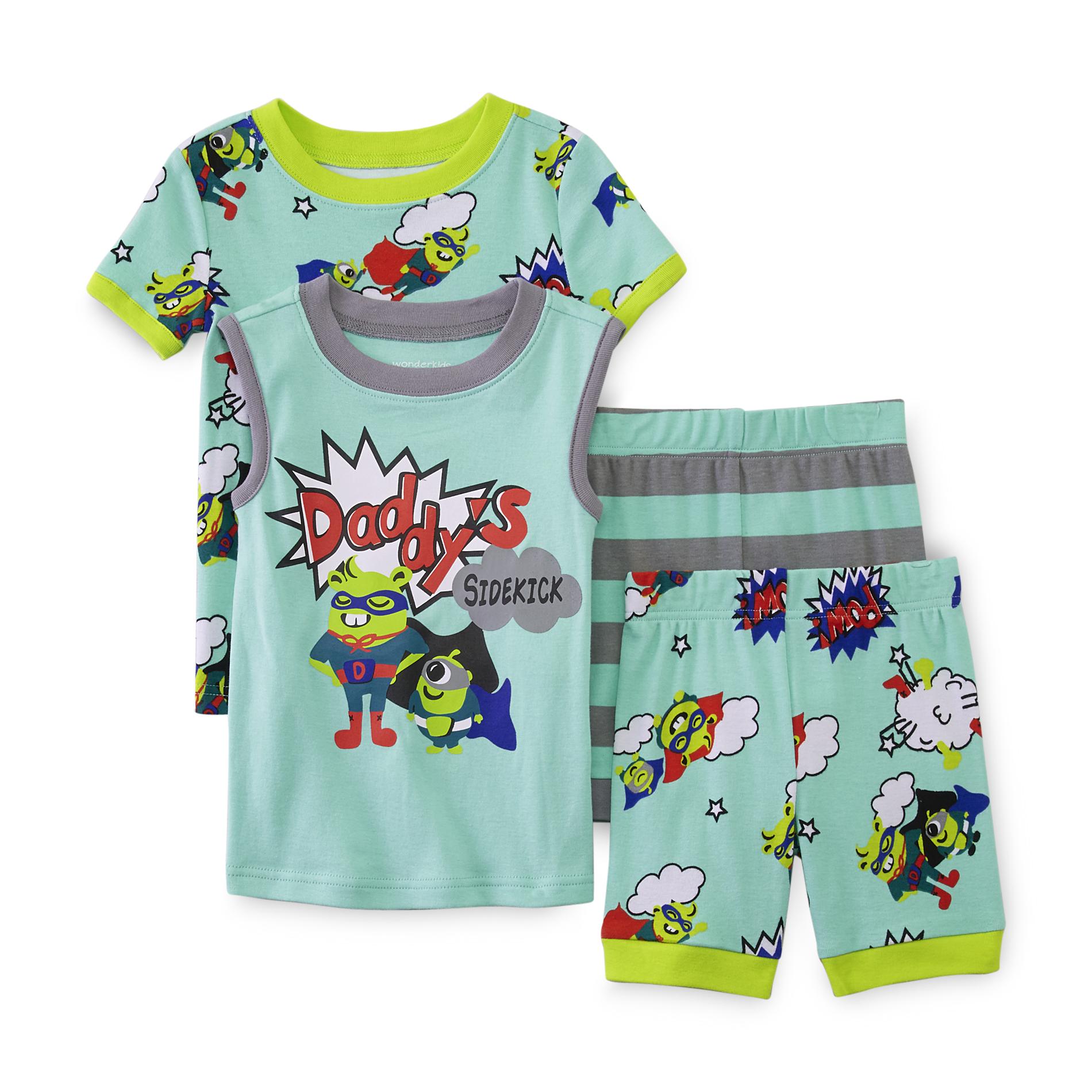 WonderKids Infant & Toddler Boy's 2-Pairs Pajamas - Superhero