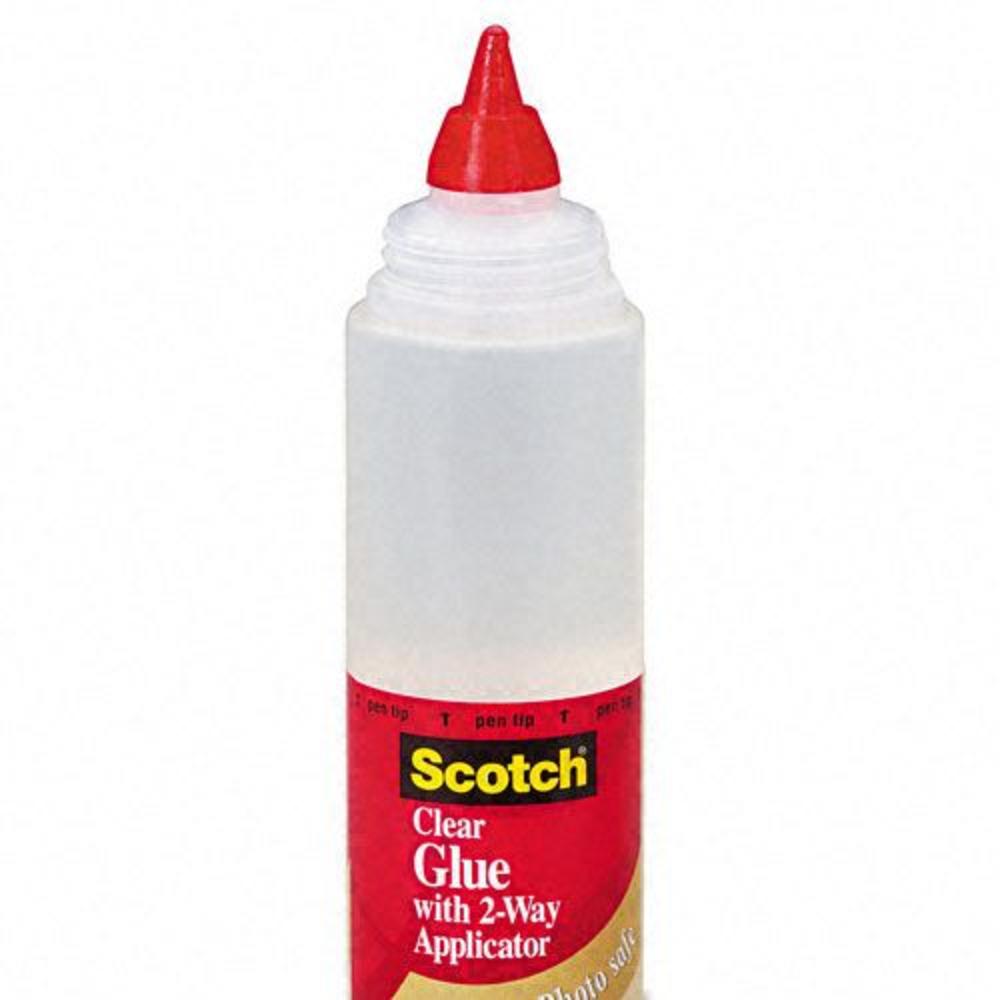 Scotch MMM6050 Clear Glue with 2-Way Applicator, 1 glue