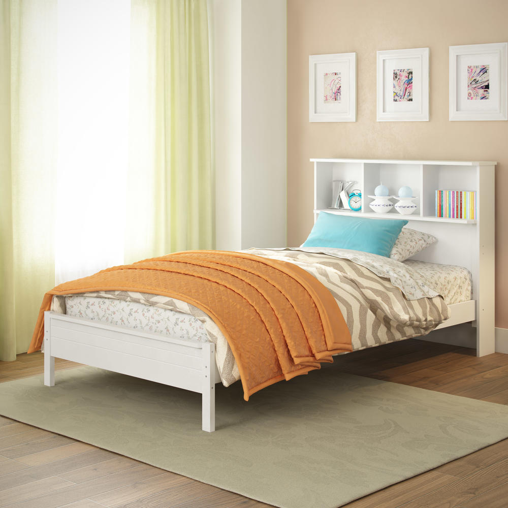 CorLiving Ashland Twin/Single Bed with Bookcase Headboard