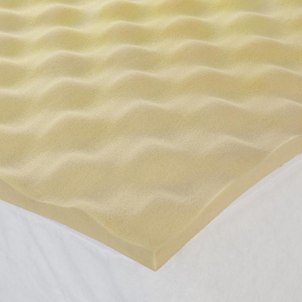 Sleep Innovations  Convoluted Memory Foam Mattress Topper