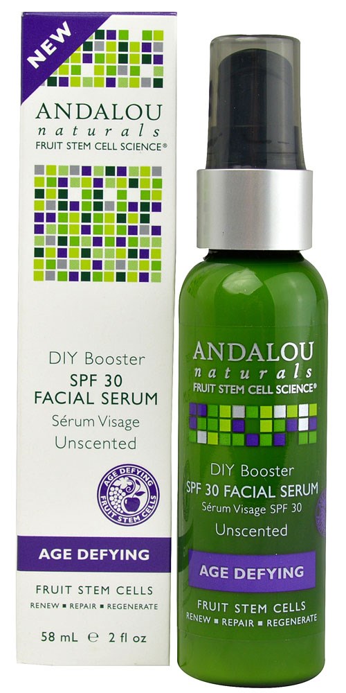 Andalou Naturals DIY Booster SPF 30 Facial Serum  2 ounces