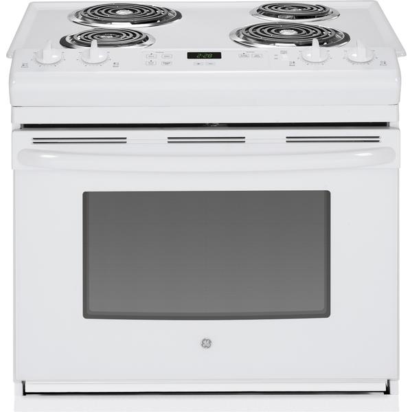 GE Appliances JDS28DFWW 30" DropIn Electric Range White American Freight (Sears Outlet)