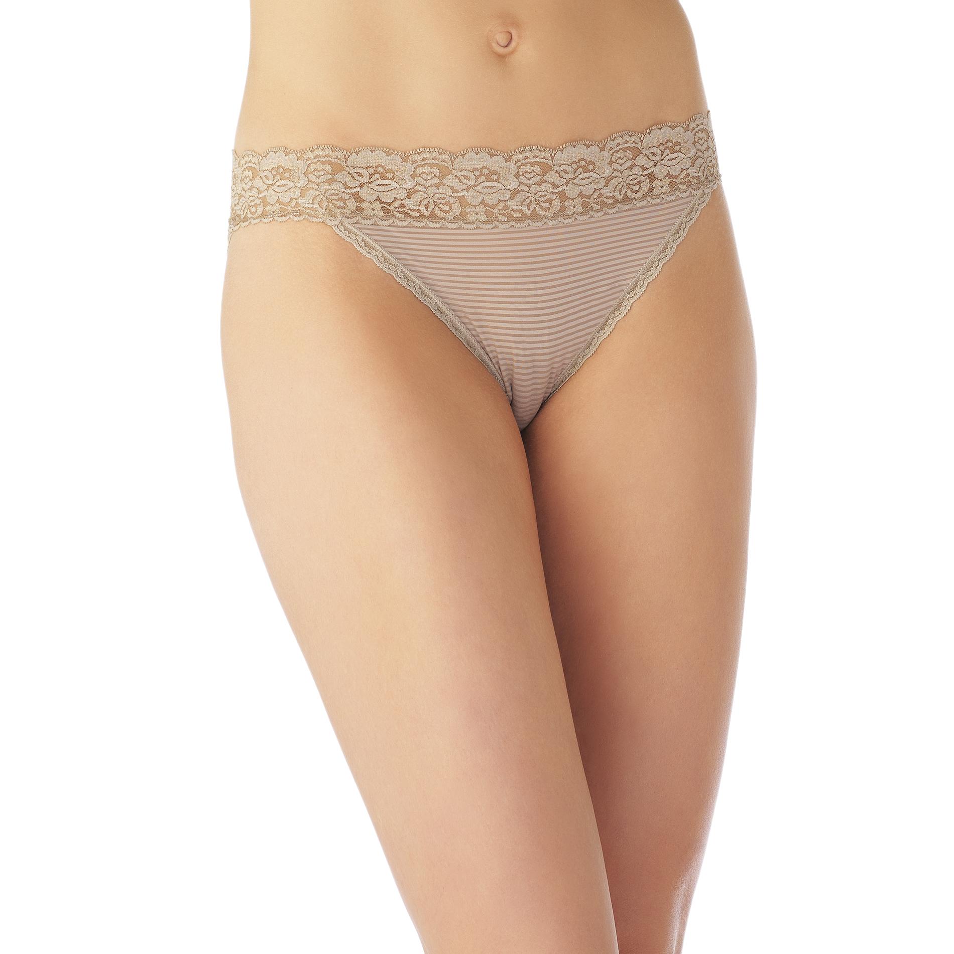 Vanity Fair Women's Flattering Lace Bikini Panties 18280 Shop Your