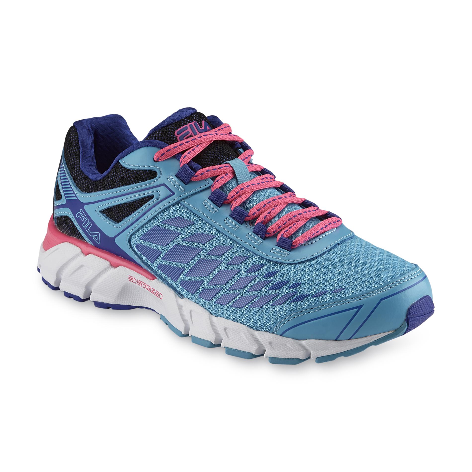 Fila Women's DashTech Energized Blue/Pink Running Shoe