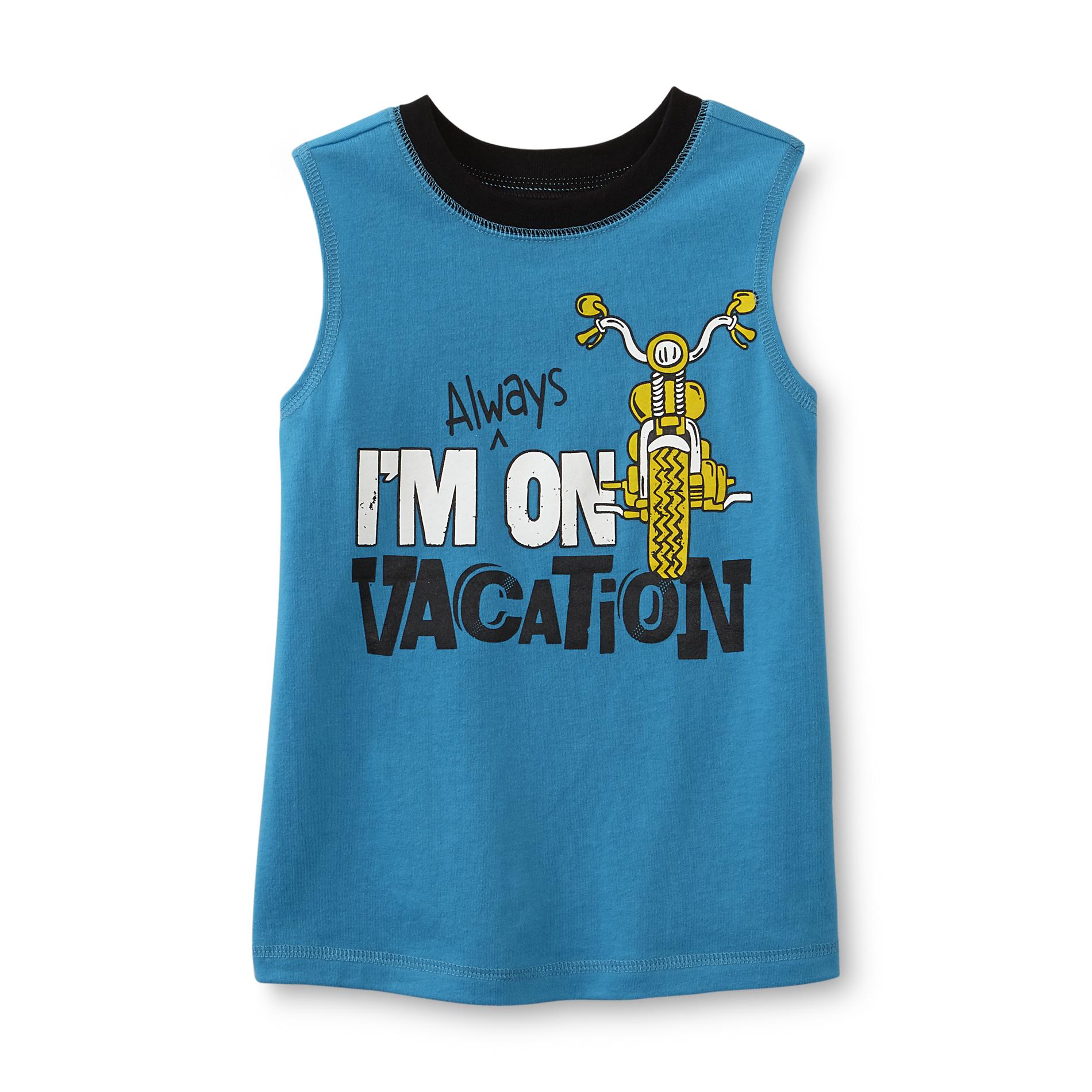 WonderKids Infant & Toddler Boy's Muscle Shirt - On Vacation