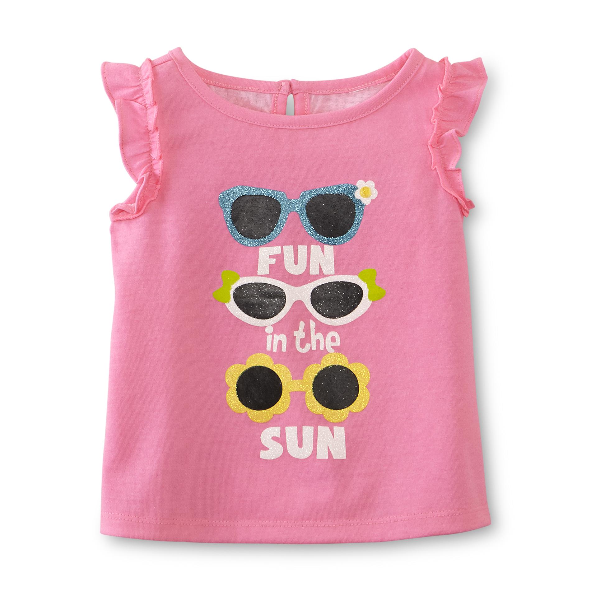 WonderKids Infant & Toddler Girl's Graphic Tank Top - Sunglasses