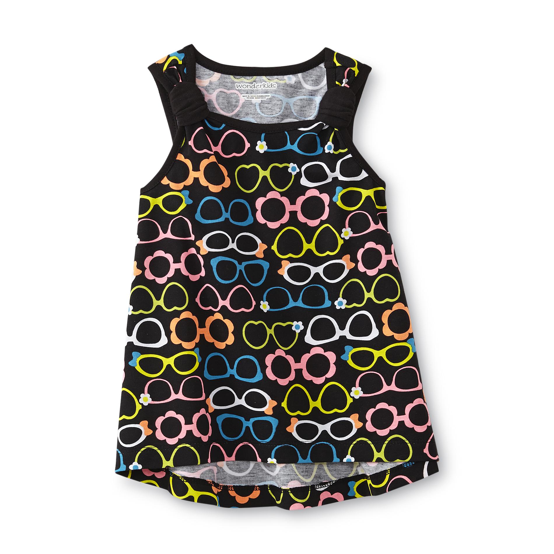 WonderKids Toddler Girl's Tank Top - Sunglasses