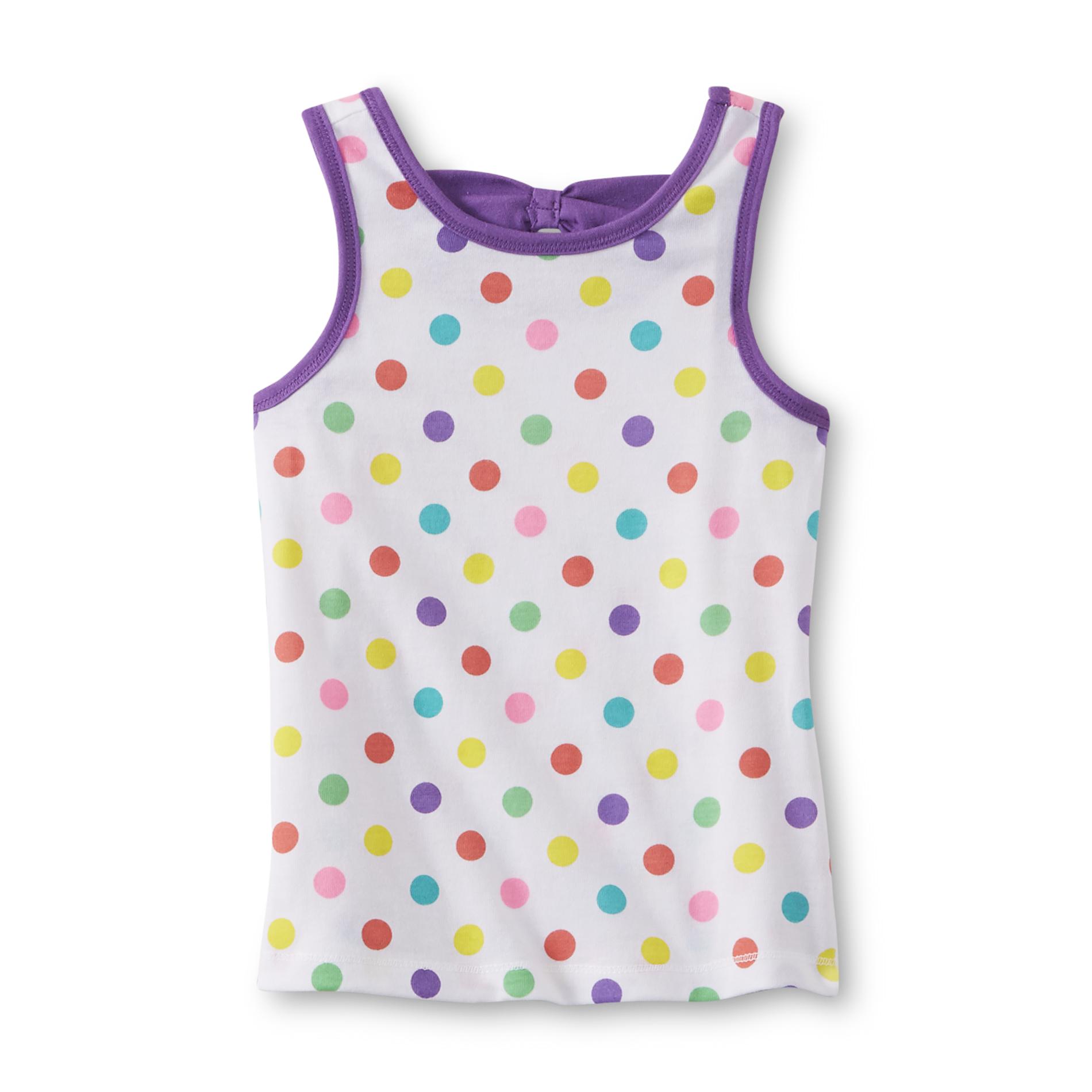 WonderKids Infant & Toddler Girl's Bow-Back Tank Top - Polka Dot