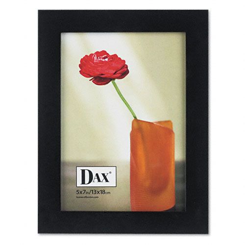 DAX Solid Wood Photo/Picture Frame  5x7  Black
