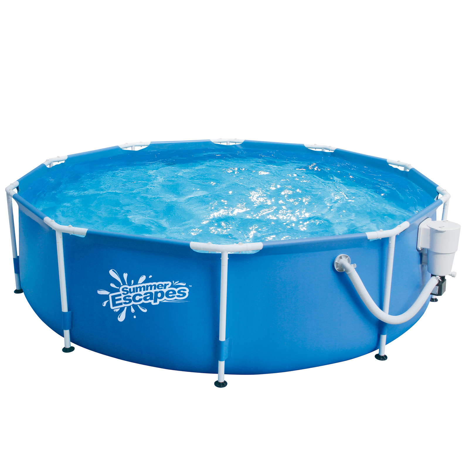 Summer Escapes Pool Set Metal Frame 10 ft x 30 in | Shop Your Way