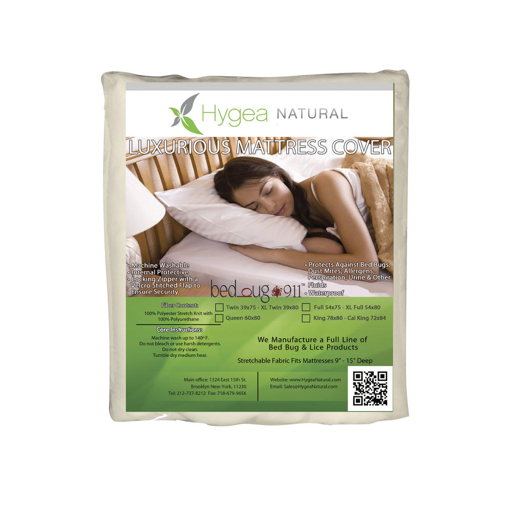 Hygea Natural Luxurious Mattress Cover &#124; XL Full