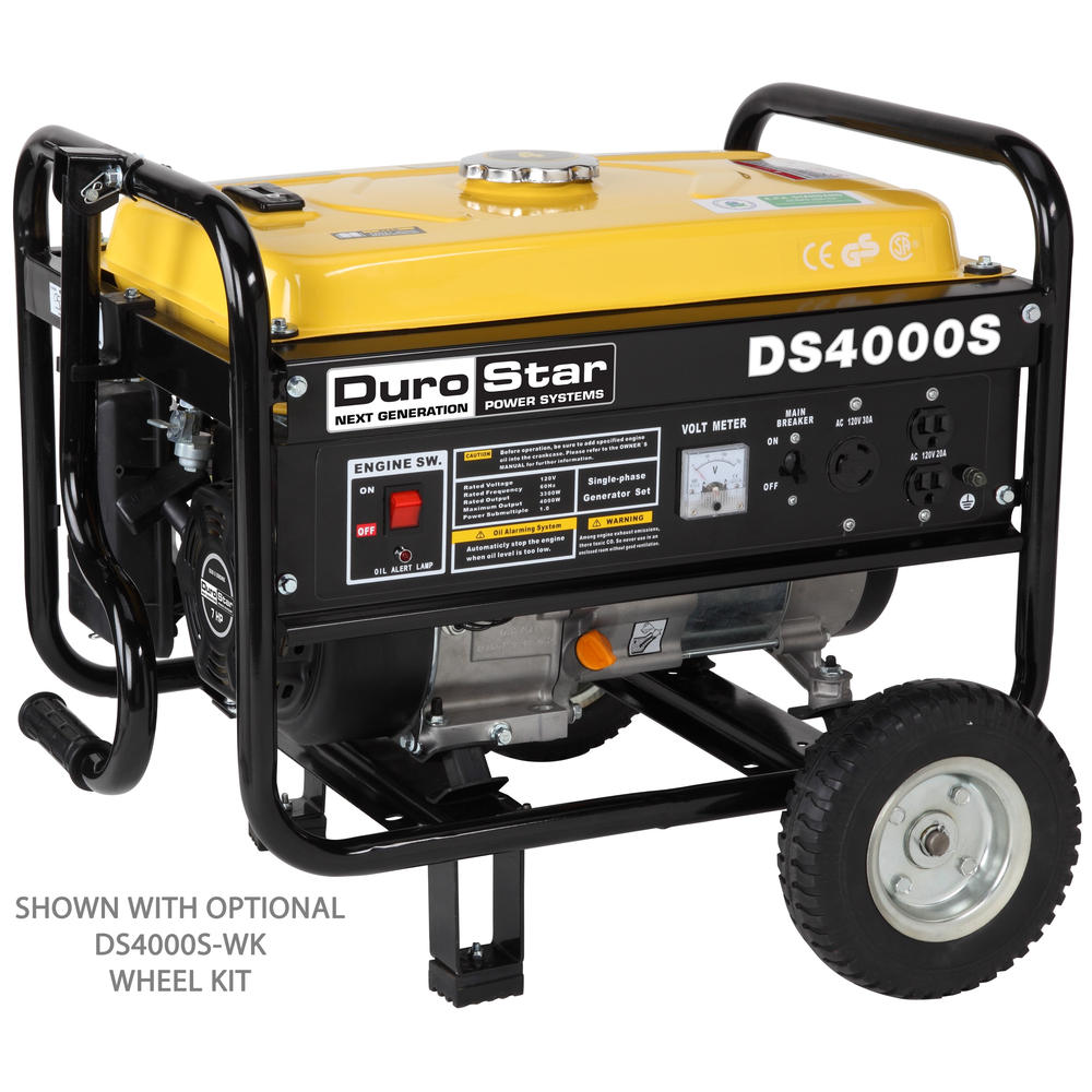 DuroStar DS4000S 4000 Watt Gas Powered RV Portable Camping Generator