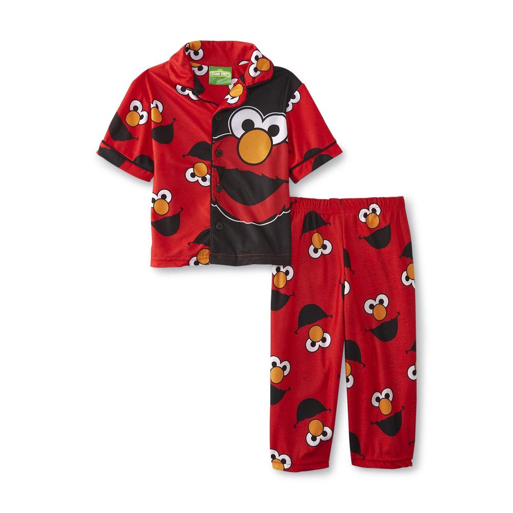 Sesame Street Elmo Infant & Toddler Boy's Short-Sleeve Pajama Shirt & Pants