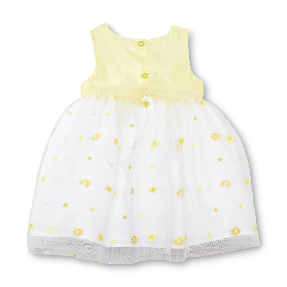 Holiday Editions Newborn Girl's Sleeveless Party Dress - Daisies