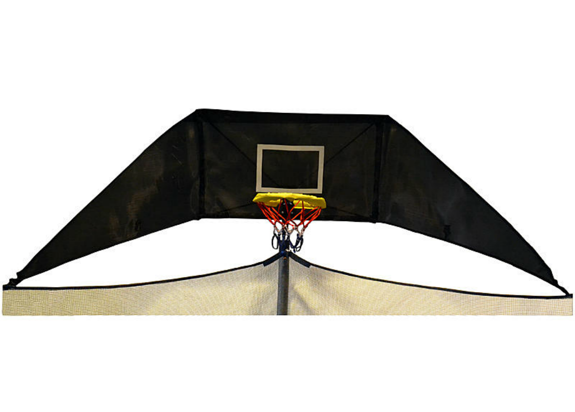 Jump 'N' Jam Trampoline Basketball Hoop Slam Dunk Propel ...