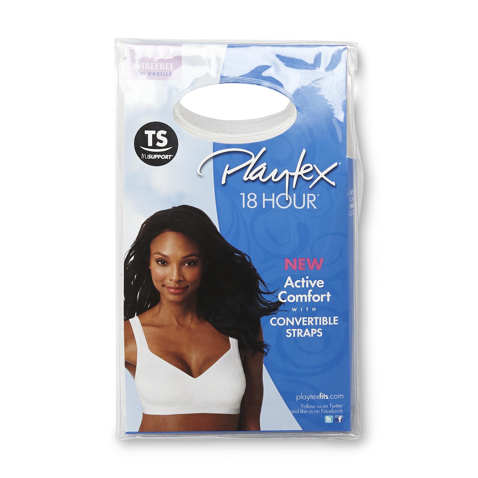 Playtex Women's Plus Convertible Wirefree Bra - 5452B