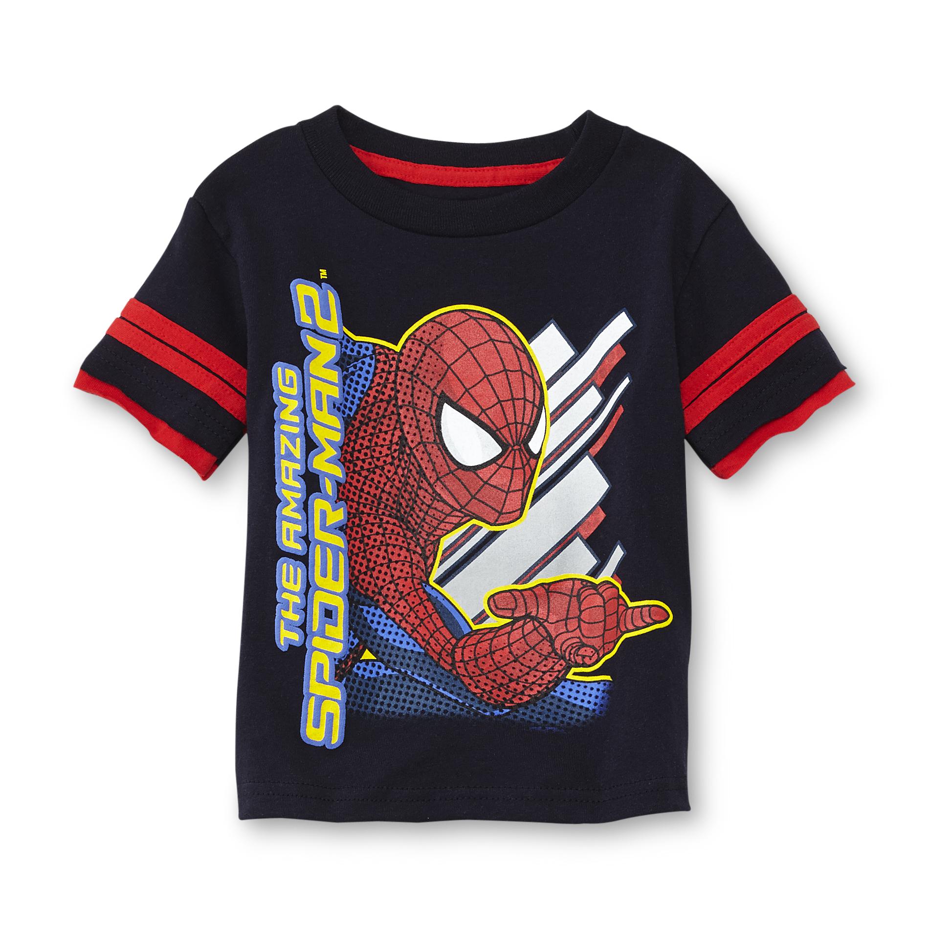 Marvel Spider-Man Toddler Boy's Glow-In-The-Dark Graphic T-Shirt