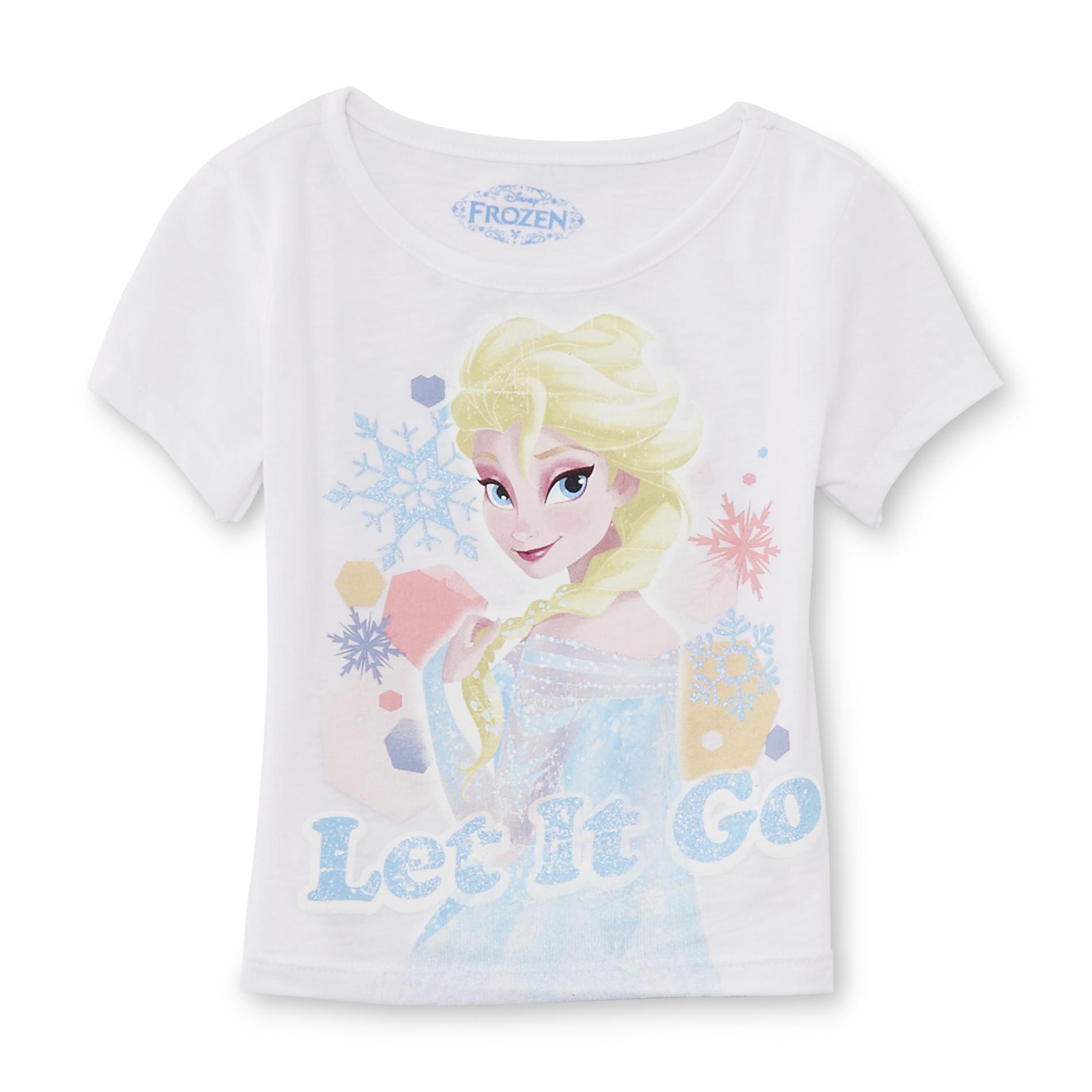 Disney Frozen Toddler Girl's Graphic T-Shirt - Elsa