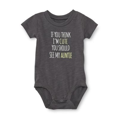 Carter's Newborn & Infant Boy's Graphic Bodysuit - Auntie