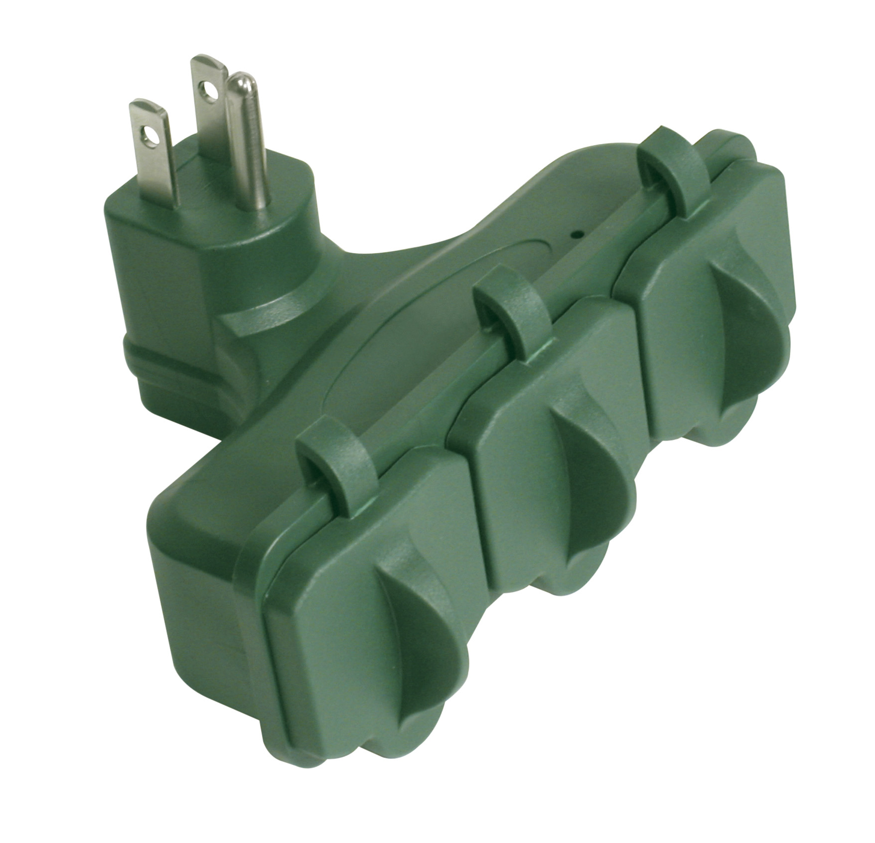 PRIME Wire and Cable 09908-SR-24 Indoor/Outdoor 3 Outlet Adapter