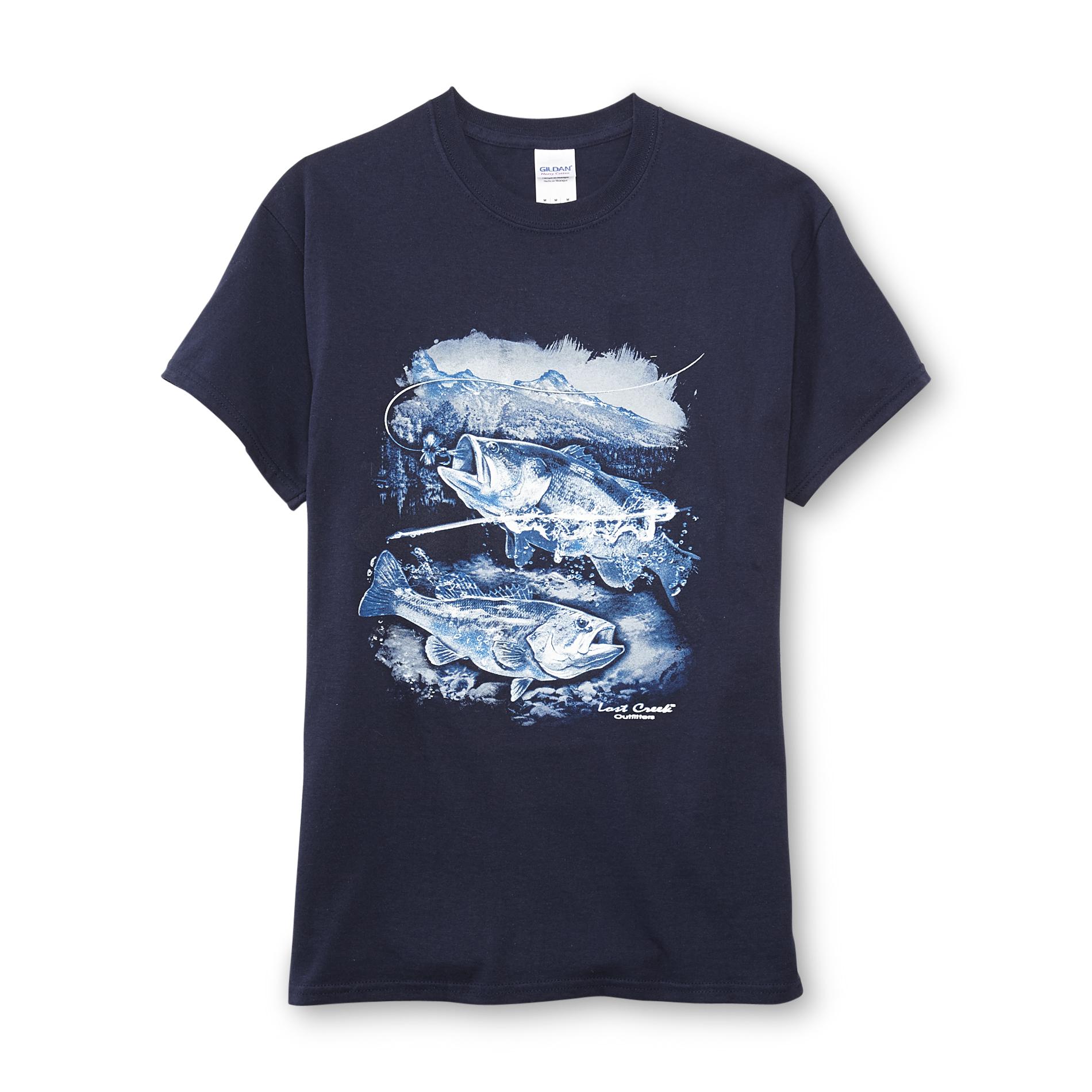 Men's Graphic T-Shirt - Fishing