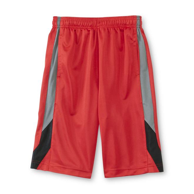 Athletech Boy's Dazzle Basketball Shorts Striped