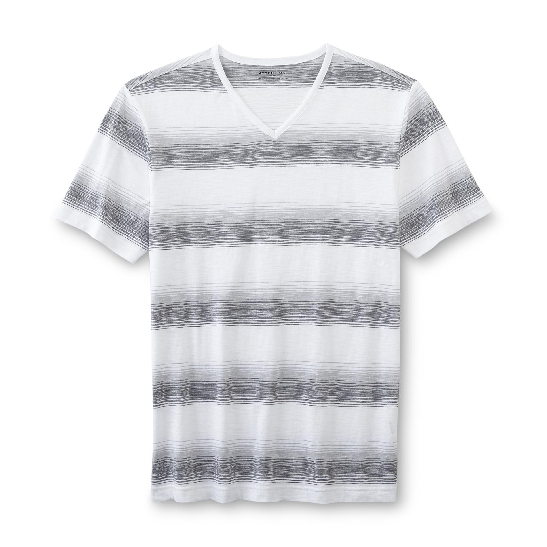 Attention Men's T-Shirt - Striped