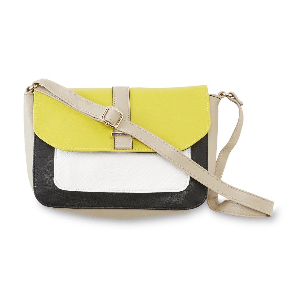 Jaclyn Smith Women's Cape May Shoulder Bag - Colorblock