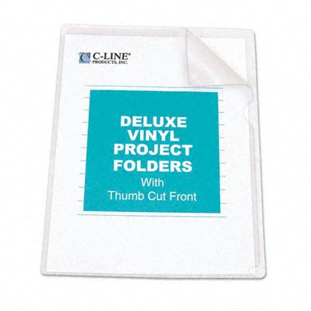 C-Line CLI62138 Deluxe Vinyl Project Folders