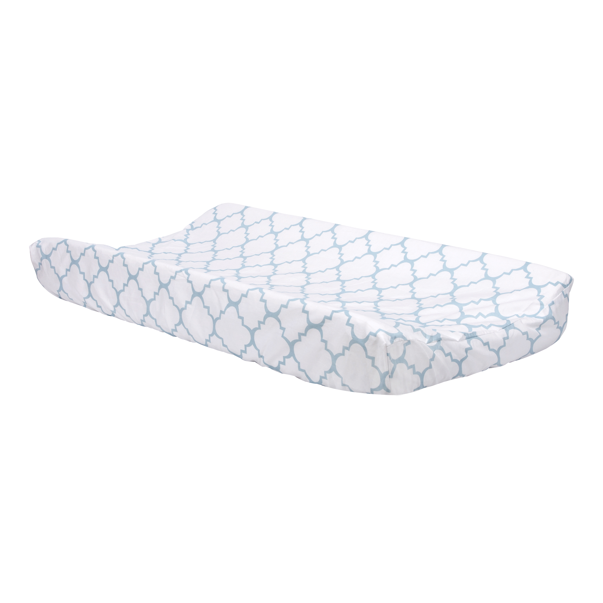 Trend Lab Blue Sky Quatrefoil Changing Pad Cover   Baby   Baby