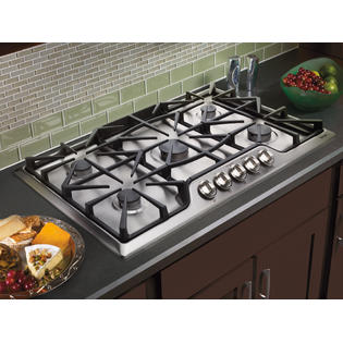 Kenmore 32553 36 Built In Gas Cooktop Stainless Steel