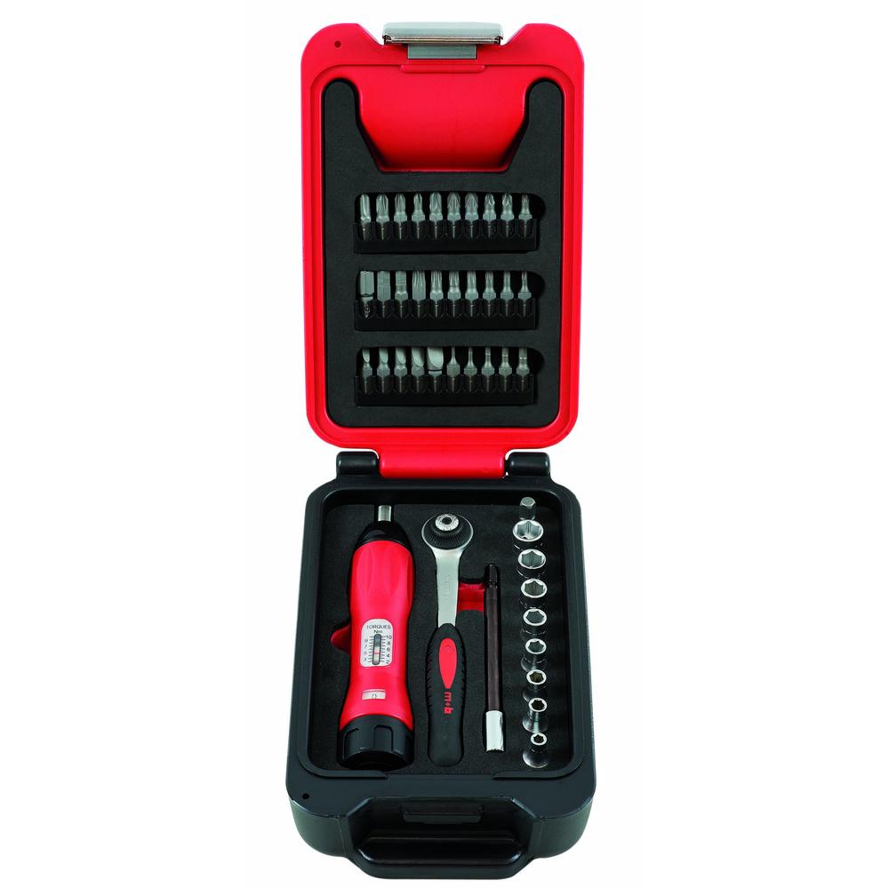 MOB Peddinghaus 42-Piece Fusion Box Bit Socket Wrench Set with Torque Wrench Handle