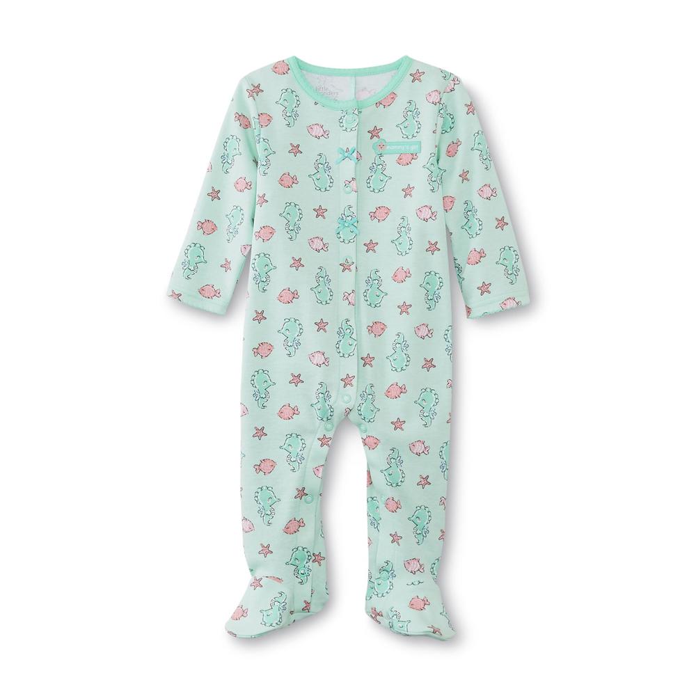 Little Wonders Newborn Girl's Sleeper Pajamas - Mommy's Girl