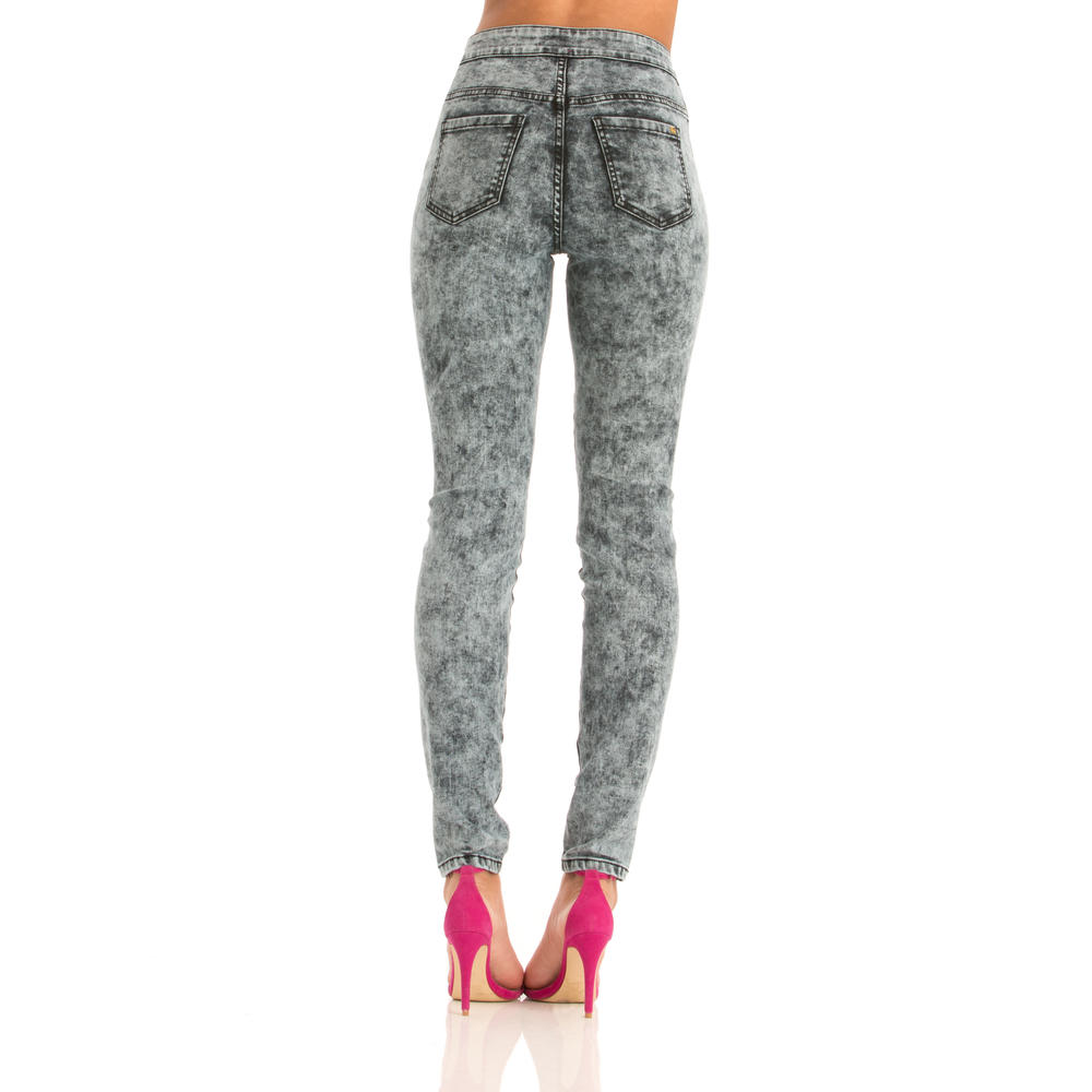 Nicki Minaj Women&#8217;s Zip Front High Rise Jean