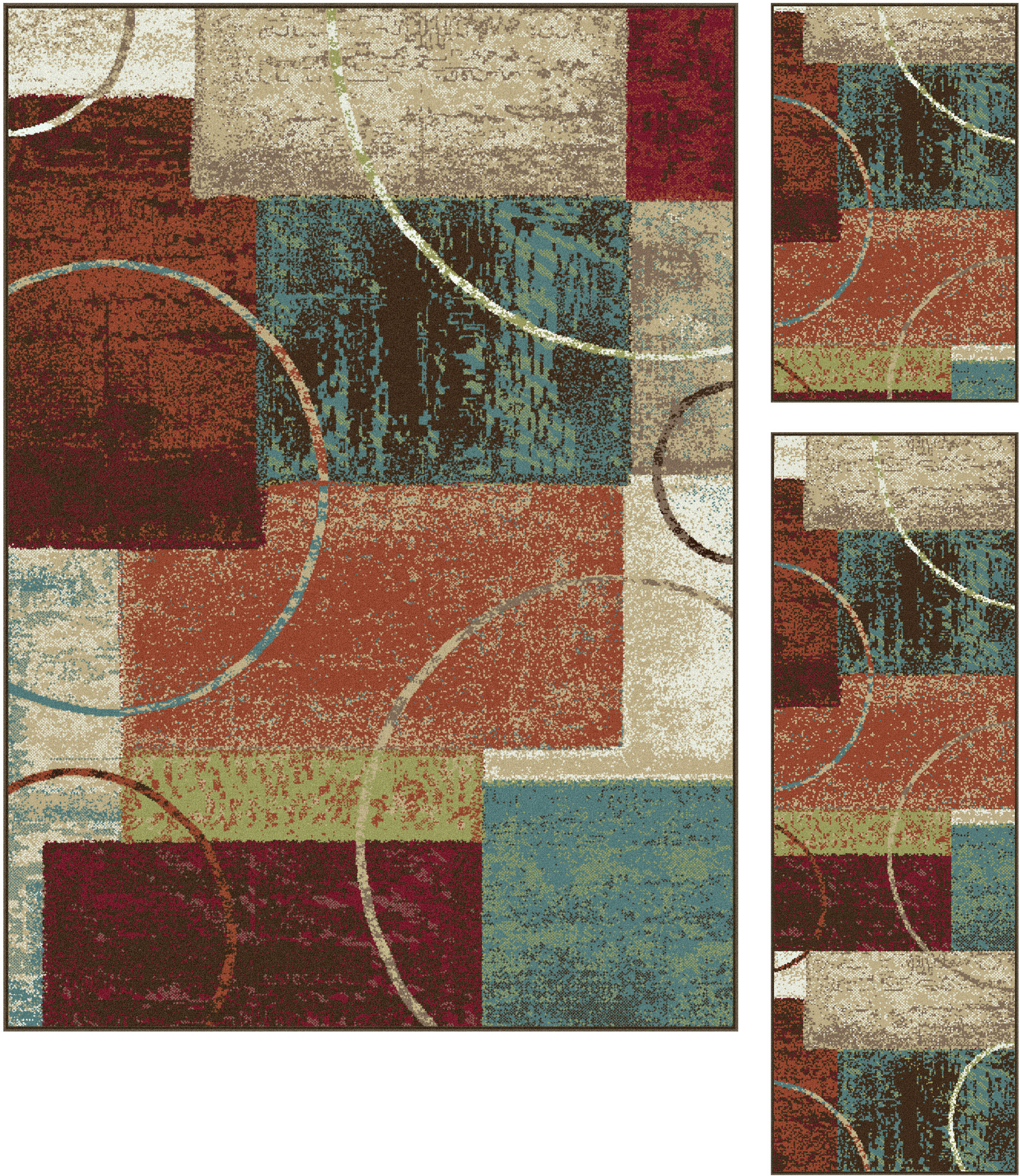 Easy Credit Auto >> Tayse Rugs Deco Conner Multi 3 Piece Set - Home - Home ... Easy Credit Auto >> Tayse Rugs Deco Conner Multi 3 Piece Set - Home - Home ...