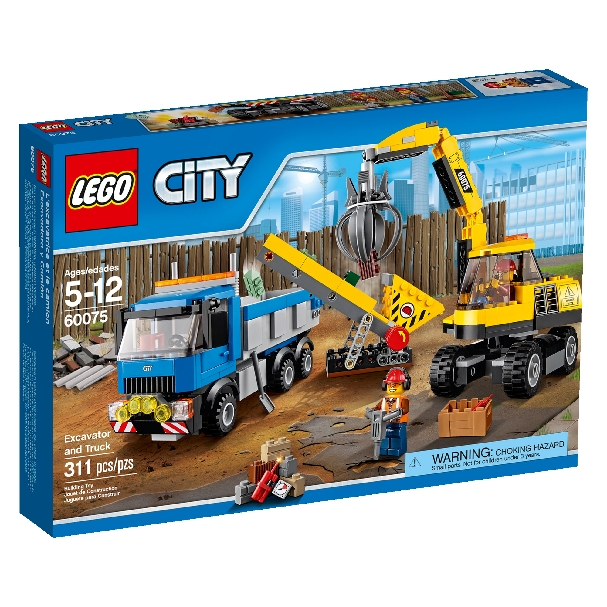 LEGO City Excavator and Truck   Toys & Games   Blocks & Building Sets