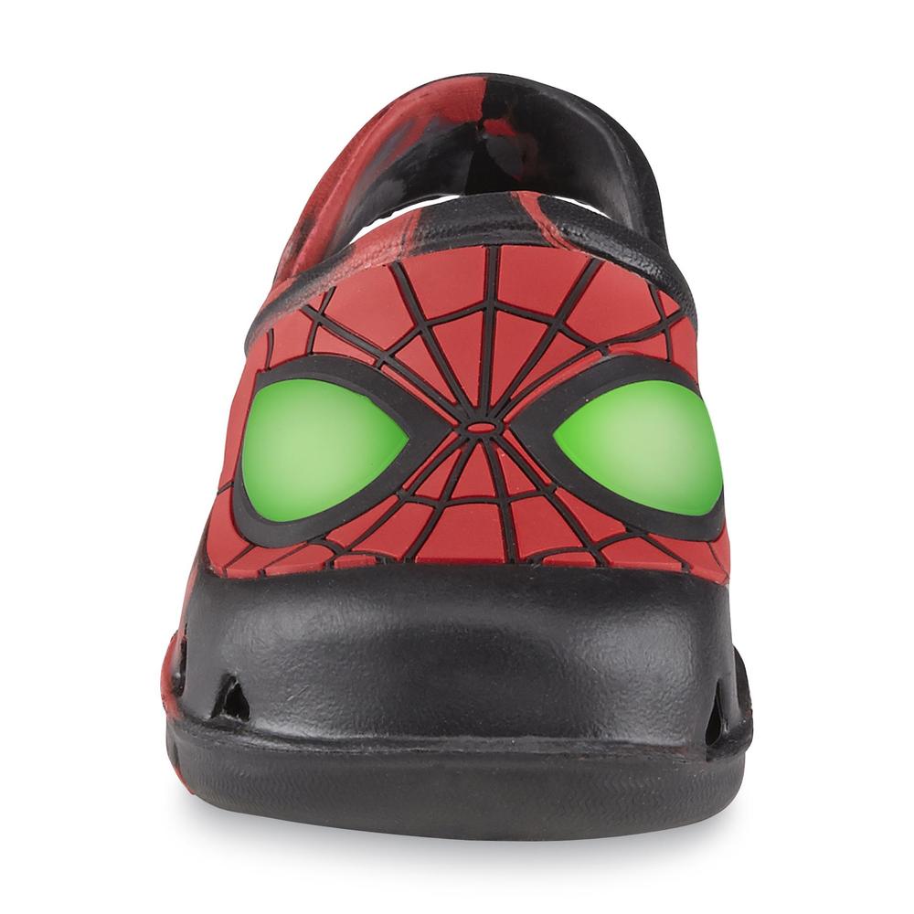 Marvel Toddler Boy's Spider-Man Black/Red/Gray Clog