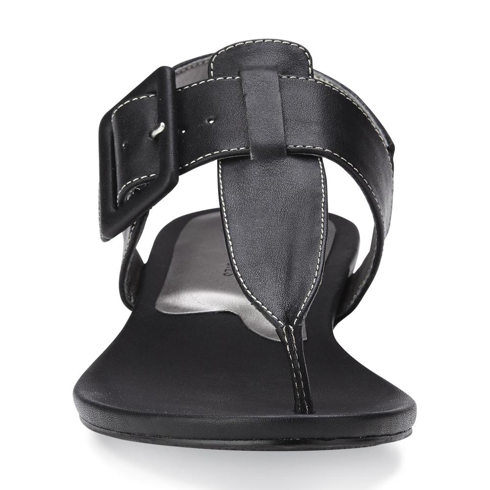 Mootsies Tootsies Women's Bixby Black T-Strap Sandal