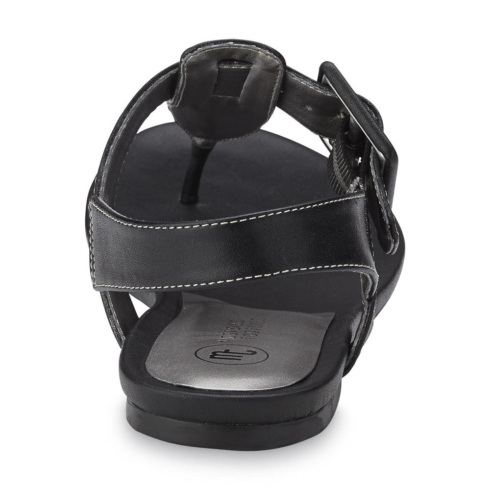 Mootsies Tootsies Women's Bixby Black T-Strap Sandal