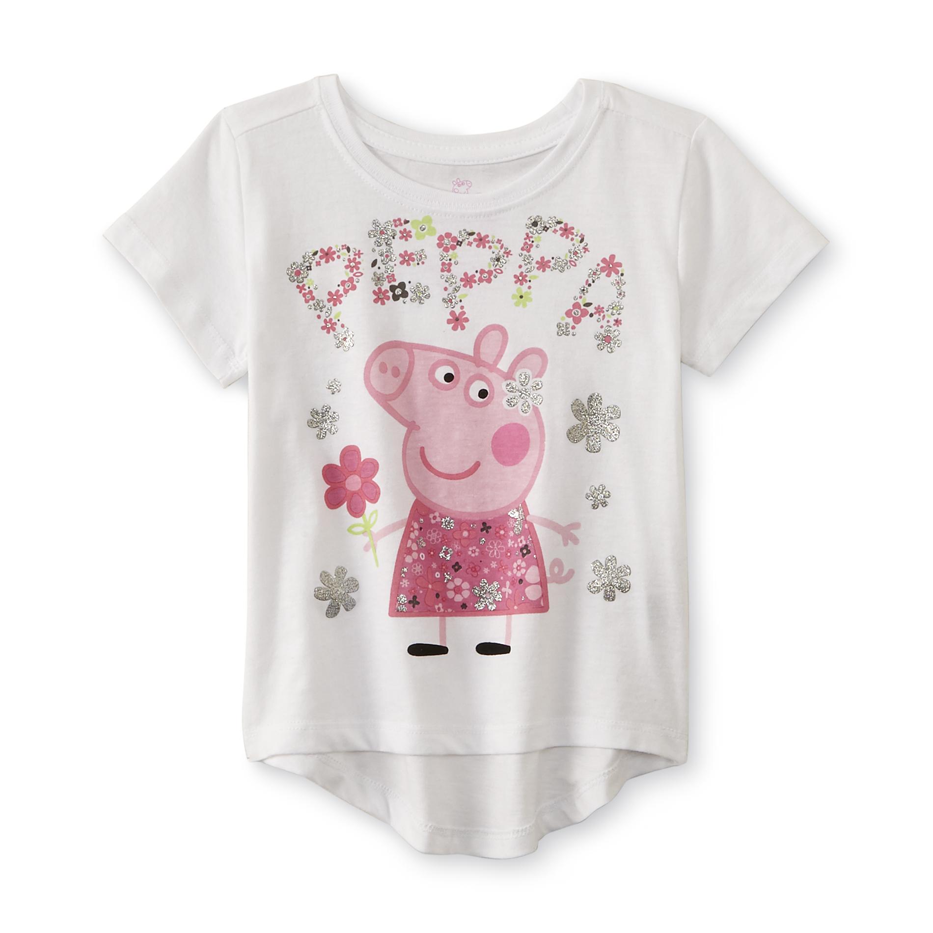 Peppa Pig Toddler Girl's High-Low Top