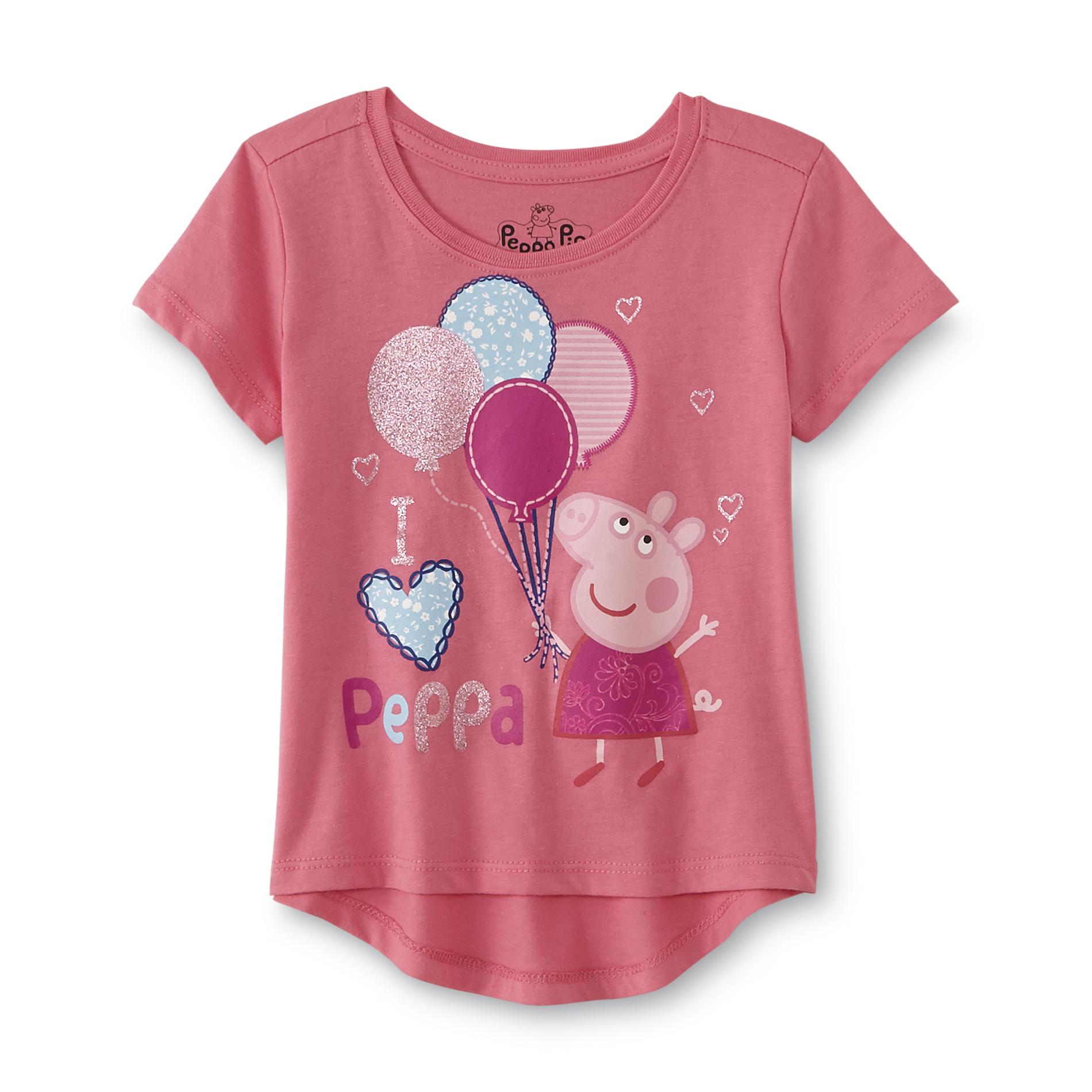 Peppa Pig Toddler Girl's High-Low Top