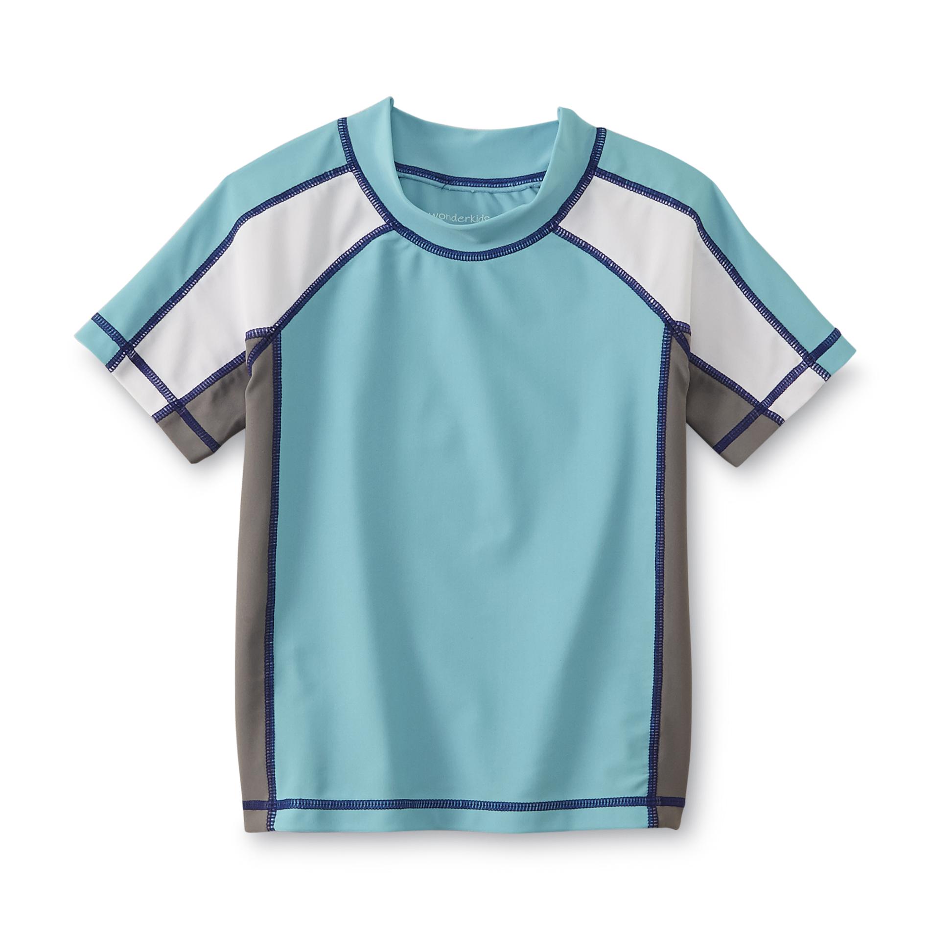 WonderKids Infant & Toddler Boy's Swim Shirt - Colorblock