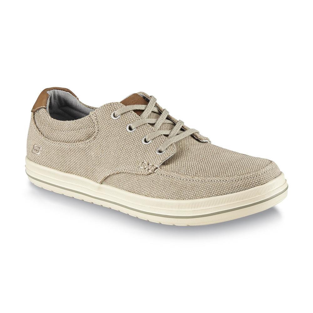 Skechers Men's Soden Relaxed Fit Canvas Oxford - Tan