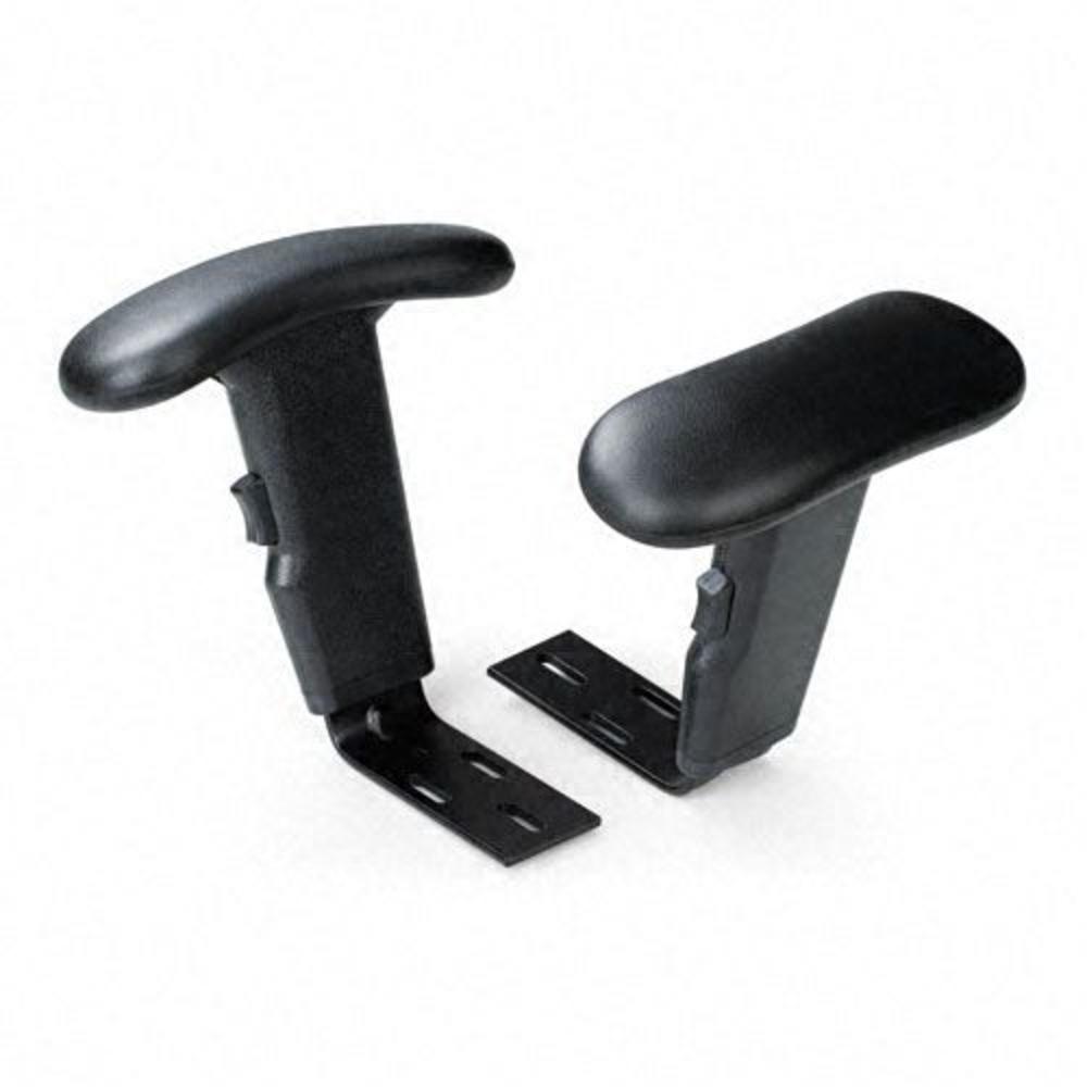 Alera Swivel Task Chair, Acrylic, Black
