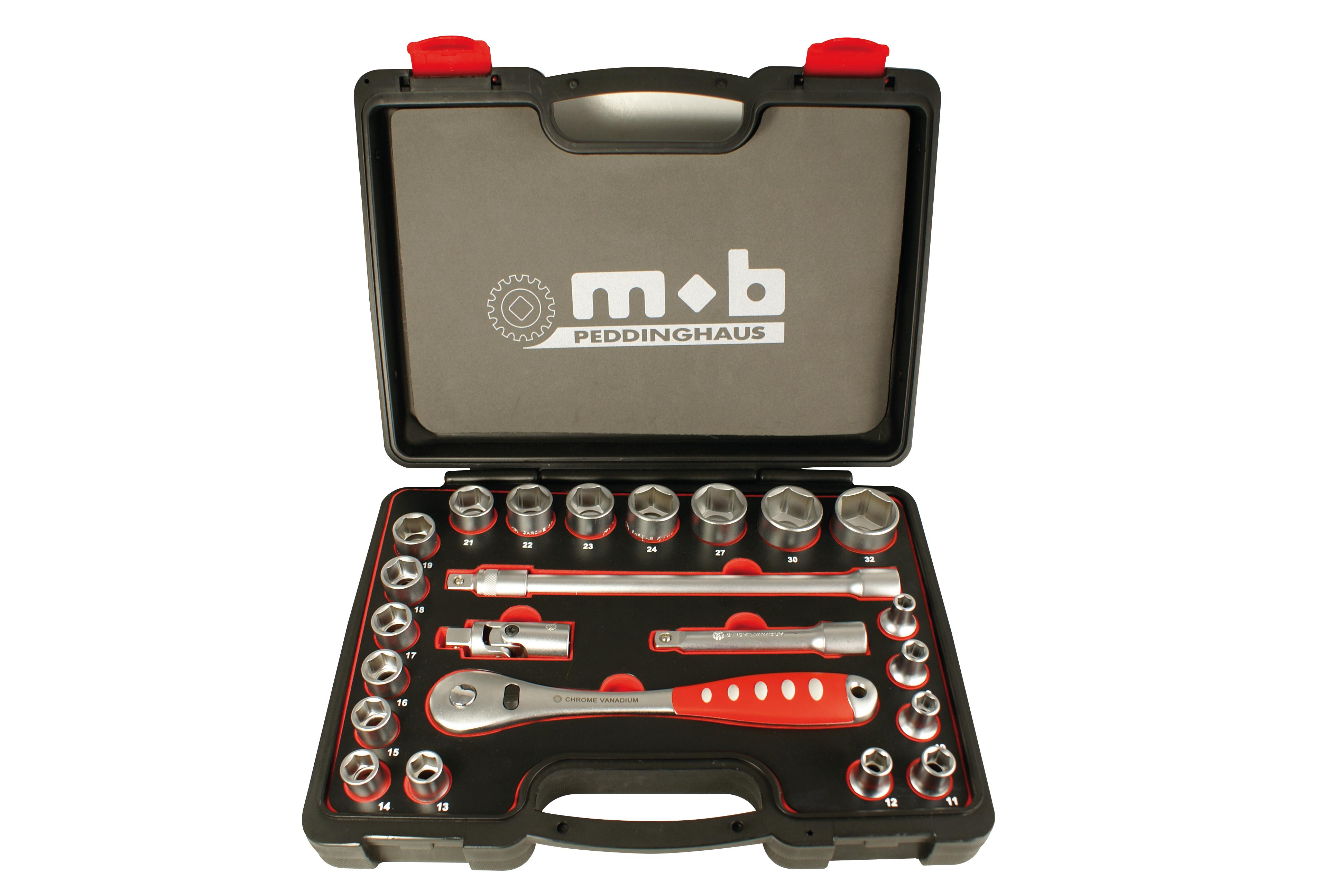 MOB Peddinghaus 23-Piece Mechanics Tool Set