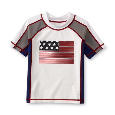 WonderKids Infant & Toddler Boy's Swim Shirt - American Flag